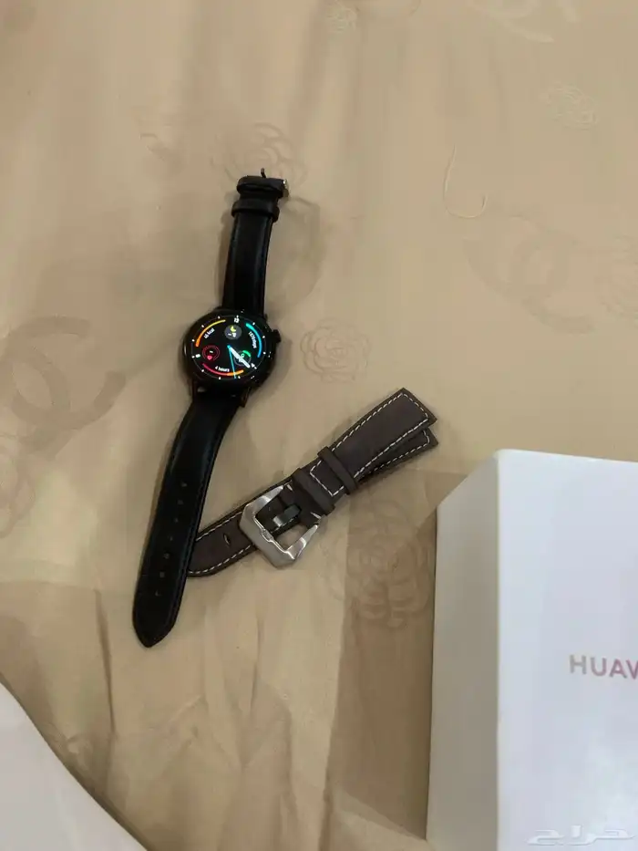 ساعة هواوي GT3 للبيع نظيفة معها سير اضافي 150 حد نهائي 1