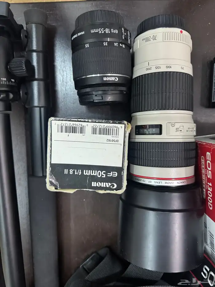 كاميرا كانون بكامل اغراضها 7