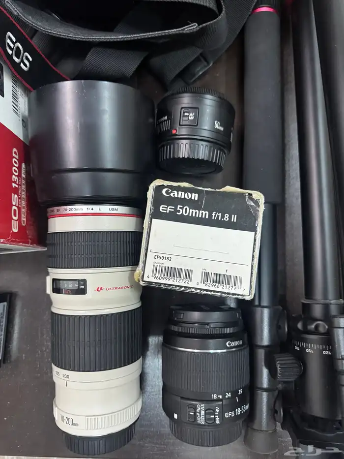 كاميرا كانون بكامل اغراضها 4