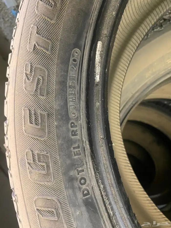 كفرات برجستون جنط 22 مقاس 275 50 0