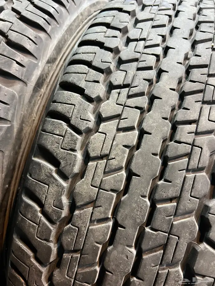 كفرات دنلوب مقاس 275 65 17 تاريخ 2022 نضيفه بالمره اصلي 13