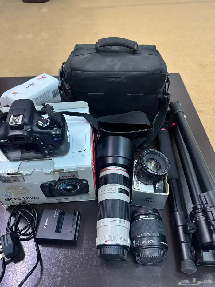 كاميرا كانون بكامل اغراضها 8