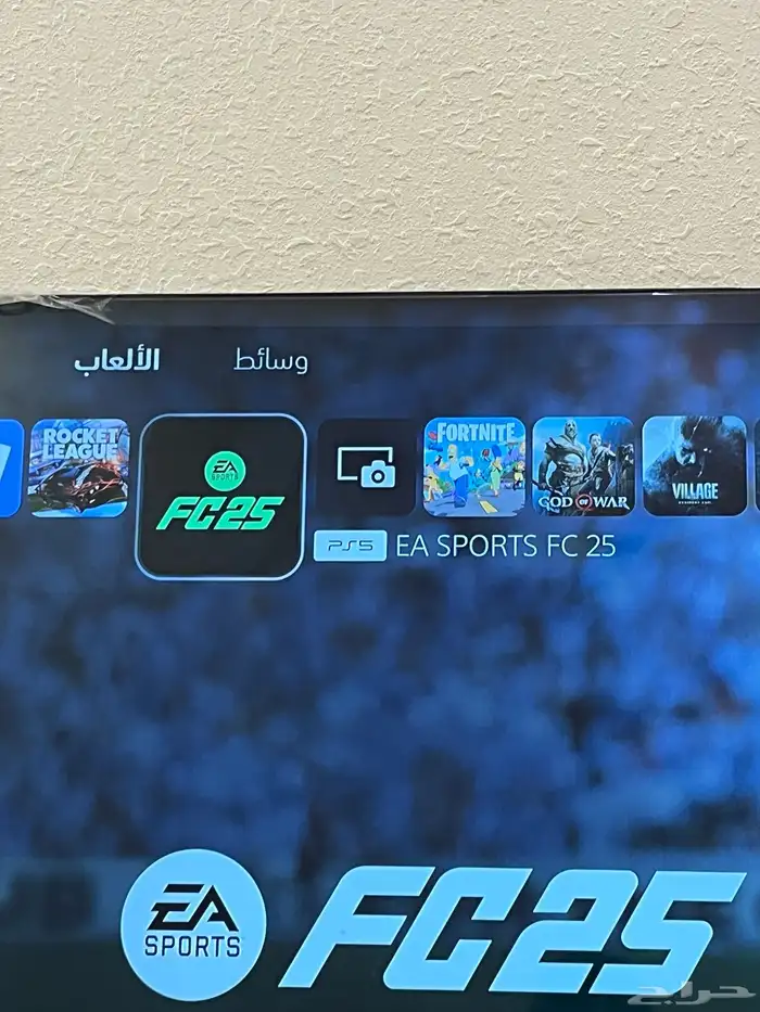 سوني 5 5 محمل فيه فيفا 25 و قراند والعاب ثانيه 1