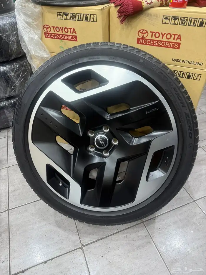 جنوط رنج روفر خان خان مقاس 23 مع كفرات بريلي 14