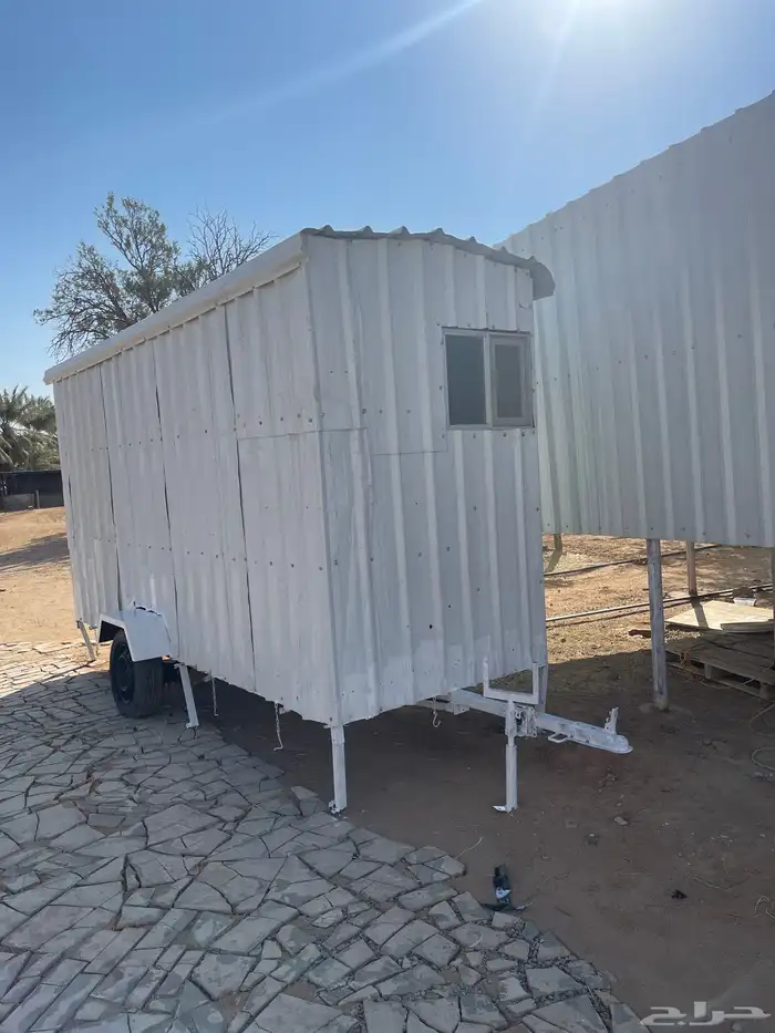 كرفانغرفه متنقله. تصلح للراعي والكشتات خفيفه و ثابته بالسحب 3