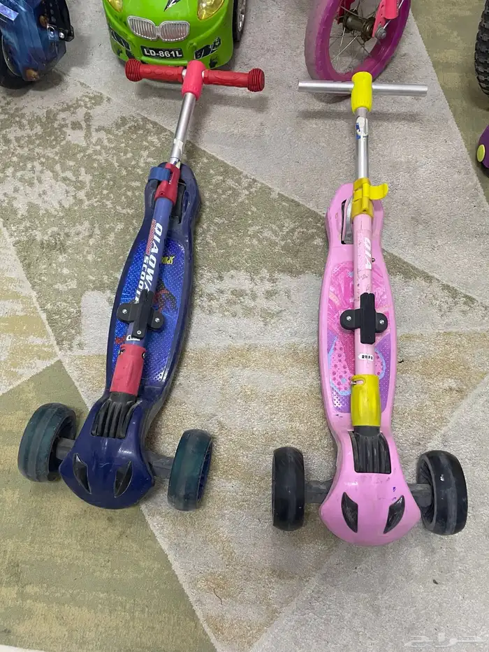 سيكل دراجة سكوتر درفت سرير غيار والعاب اطفال 5