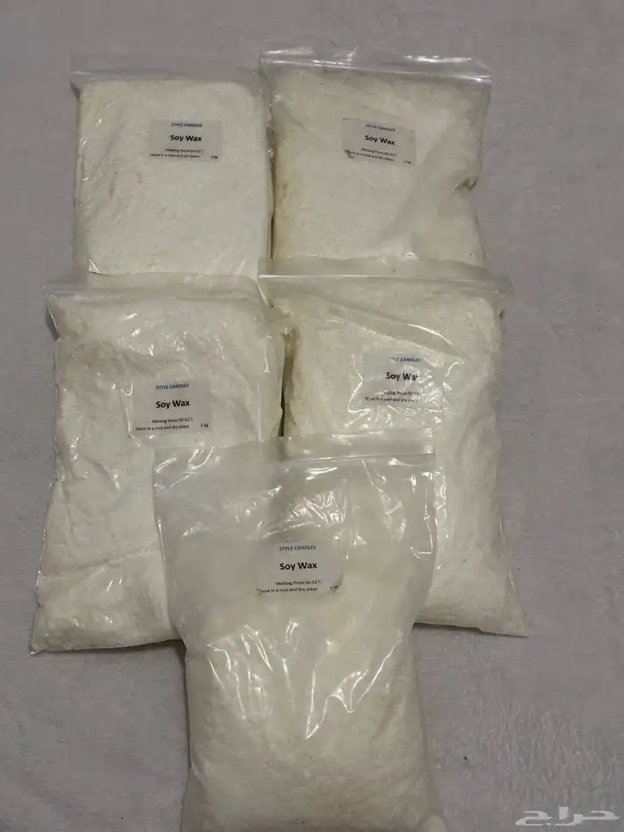 عده لصناعه الشموع كل الأدوات والمواد من شمع صويا   فتائل 4