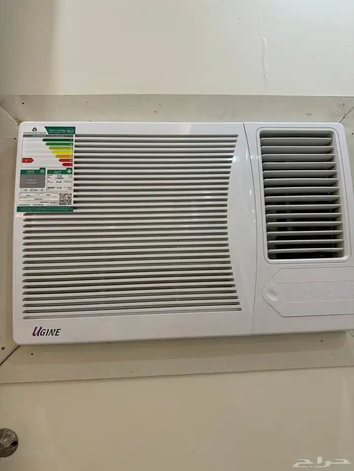 مكيف شباك يوجين شبه جديد 0