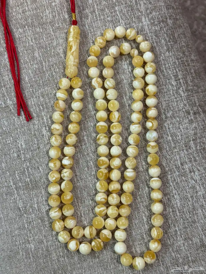 مسباح كهرمان ملكي جبس بطقات سيراميك 1