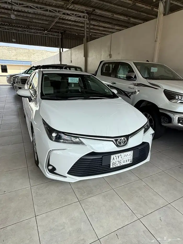 كورولا 2024 استاندر البيع بنظام الايجار منتهي بالتمليك 0