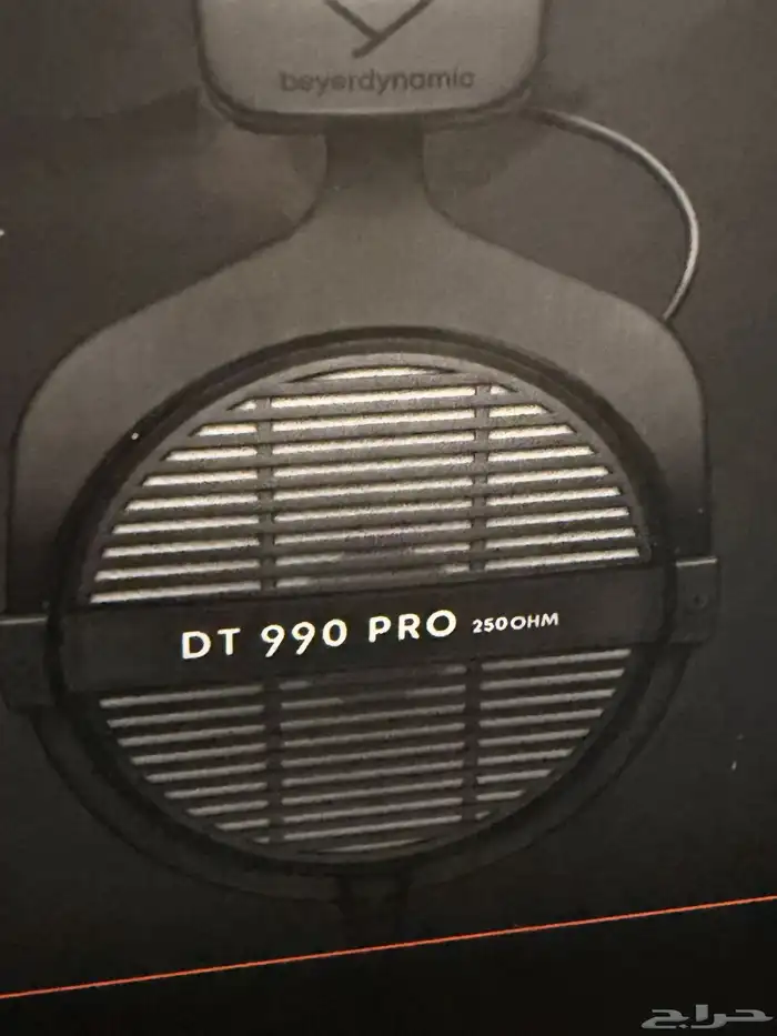 سماعةdt990 pro 250ohm نسخة اللون الاسود جديد باقل سعر 2