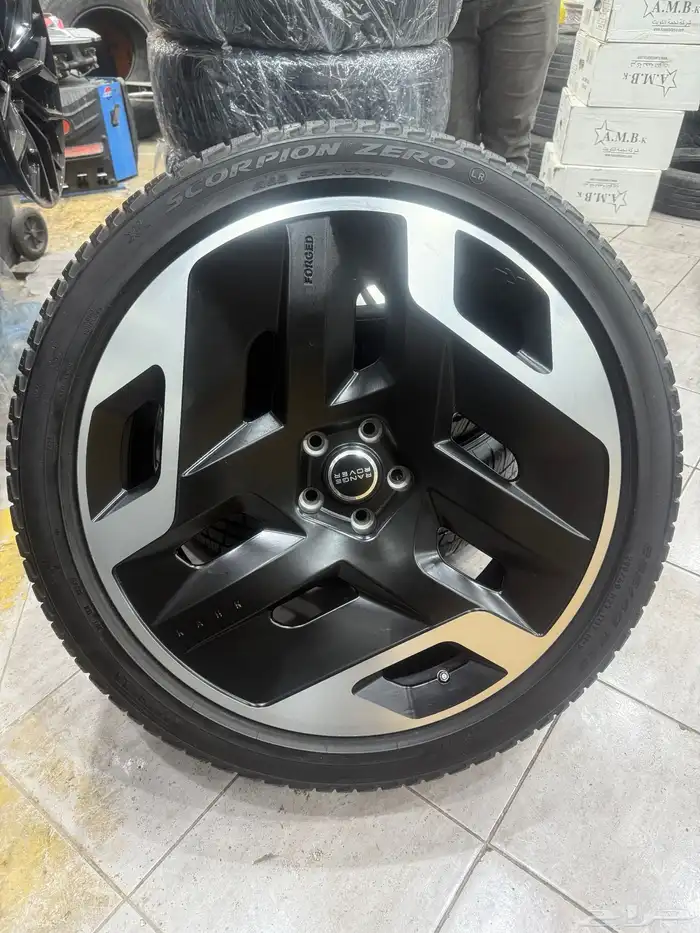 جنوط رنج روفر خان خان مقاس 23 مع كفرات بريلي 8