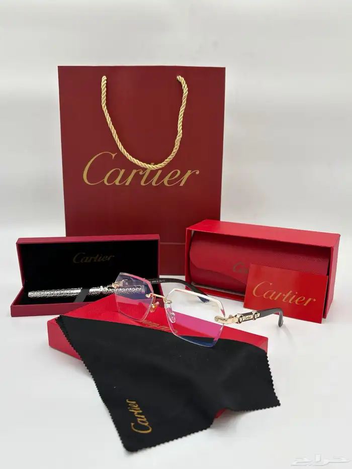 نظارة كارتير   قلم كارتير هدية بجميع ملحقاتهم بأقل سعر 2