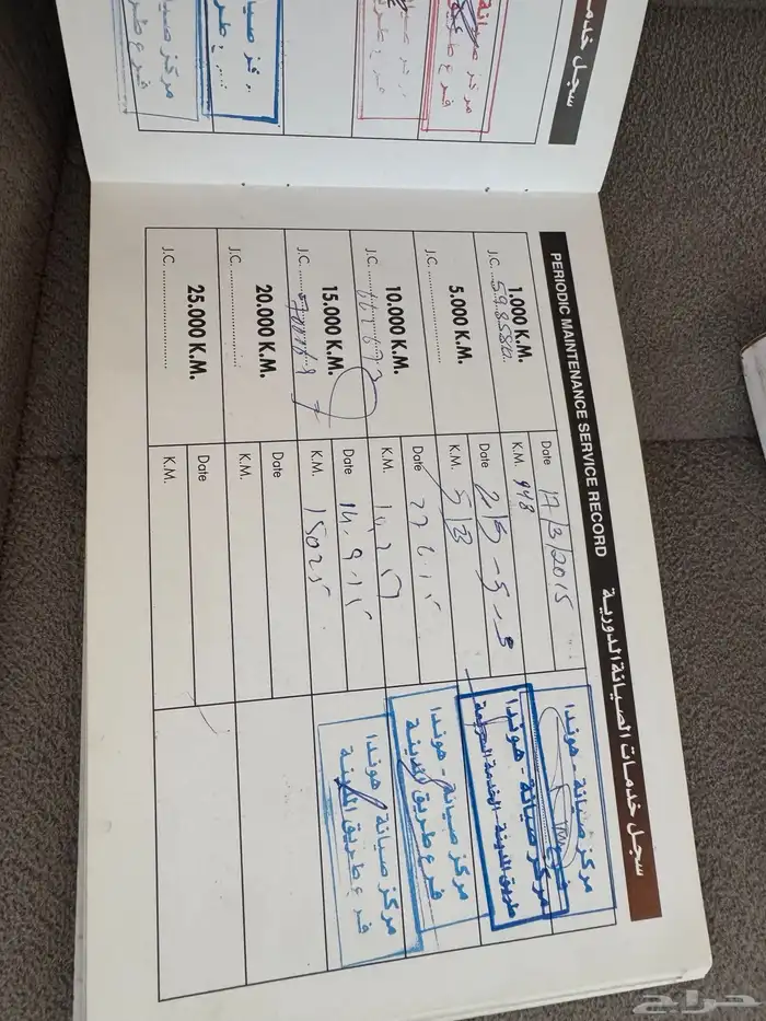 هوندا ادويسي 2015 بعض تشيكات في الوكاله 29