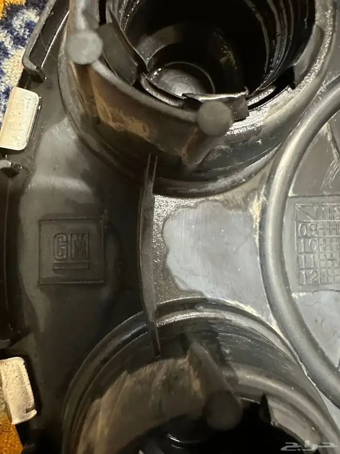 غطاء جنط جمس 2007 الي 2014 اصلي شفر دقة خفيفة موجود بالصور 2