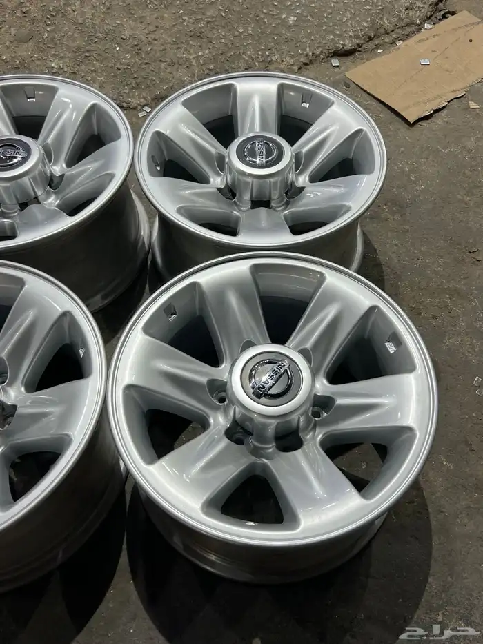 جنوط اصلي وكالة نيسان فتك 2002 نضيفه بالمره عددها 4 1