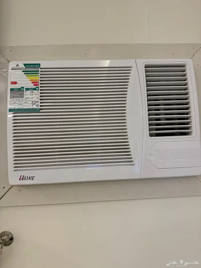 مكيف شباك يوجين شبه جديد 1