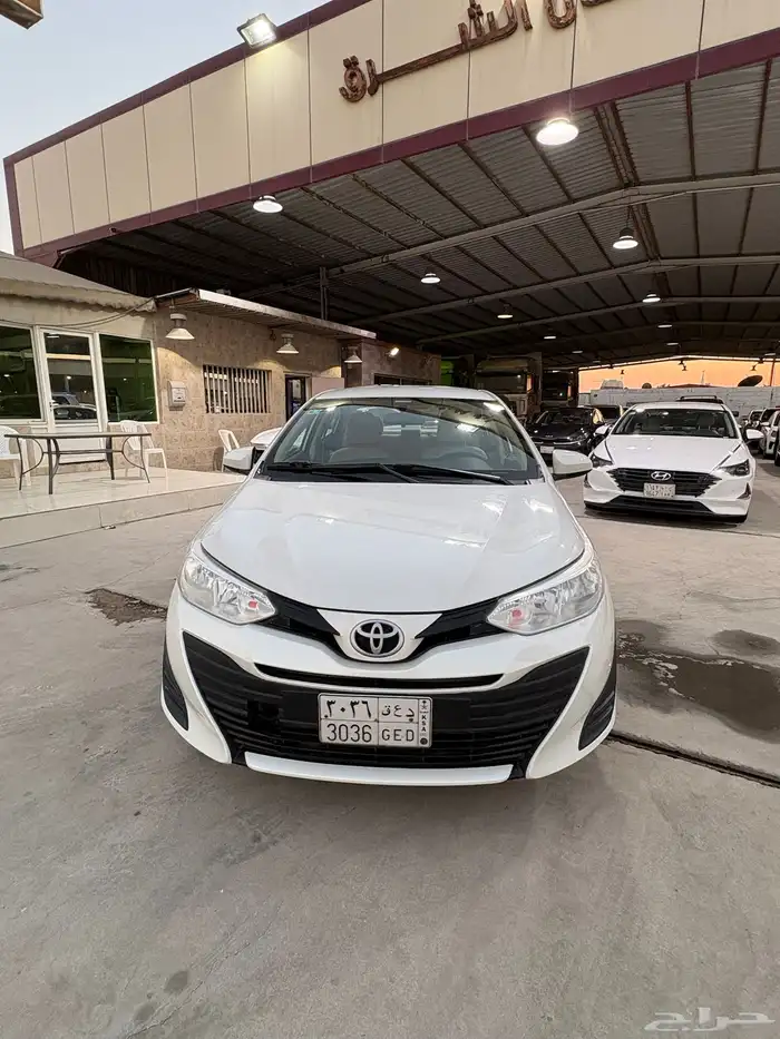 تويوتا يارس 2019 ممشى قليل وكالة 4