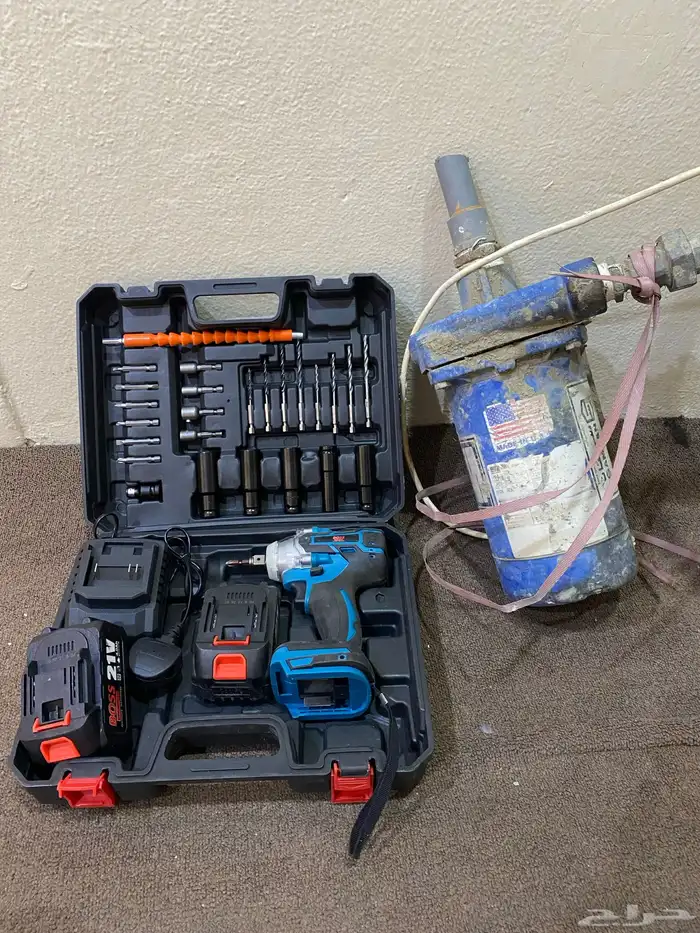 للبيع دريل ومطور ماء 1