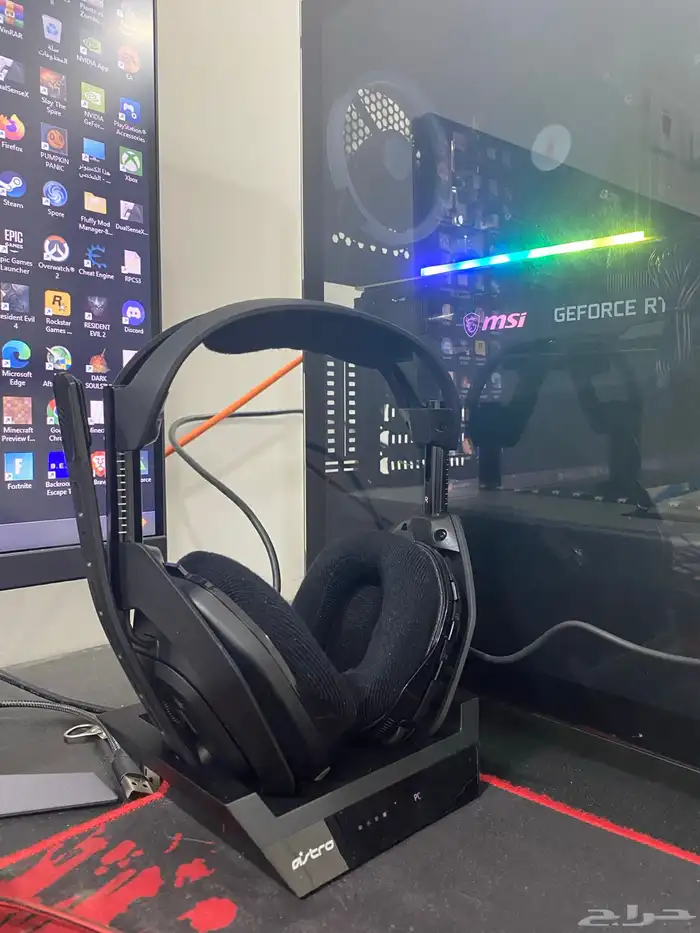 سماعة استرو A50 للبيع 0