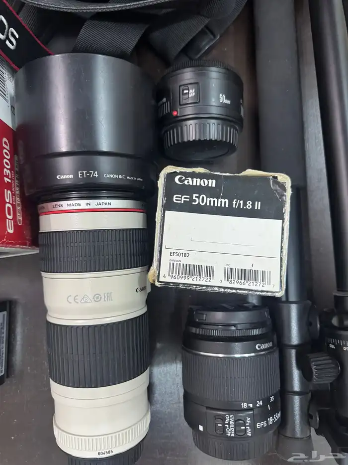 كاميرا كانون بكامل اغراضها 3