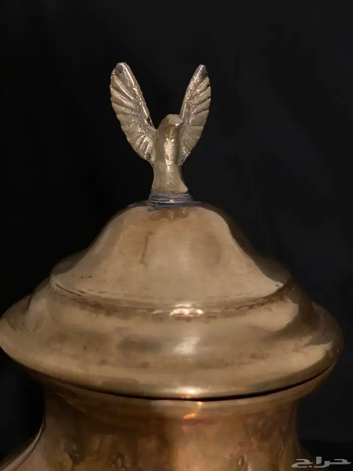 إبريق قديم نحاسي مغربي كبير 3