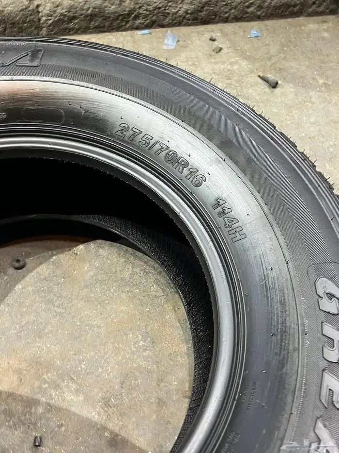 كفرات صيني مقاس 275 70 16 تاريخ 2025 شبه الجديد 17