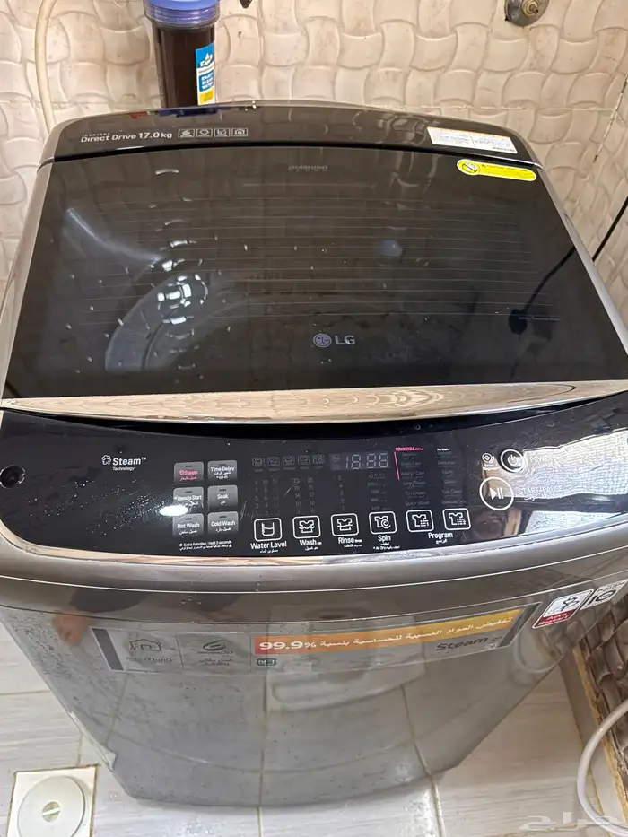 للبيع غسالة إل جي 17كجم   تصلح أو قطع غيار 2