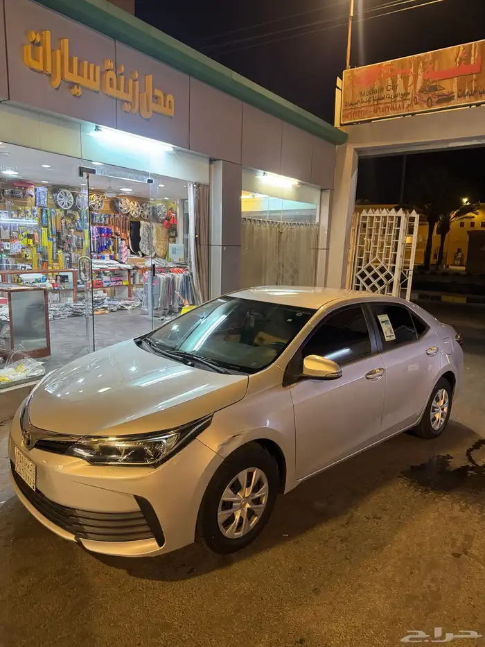 كورولا 2018 وكاله ممشى قليل 2