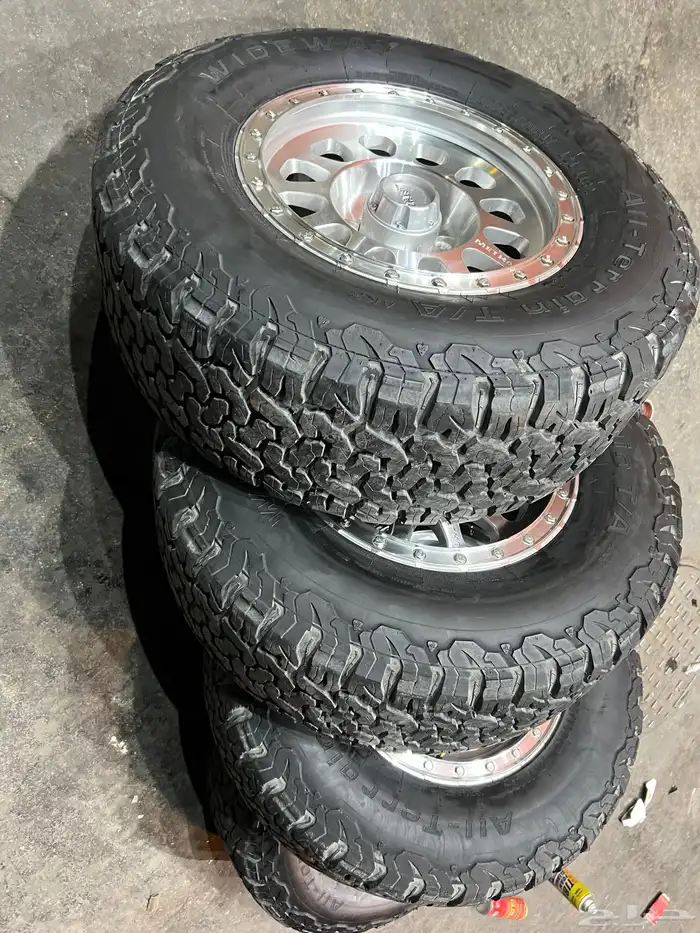 جنوط ميثود نيكل 6مسمار معا كفرات حجري 17 23