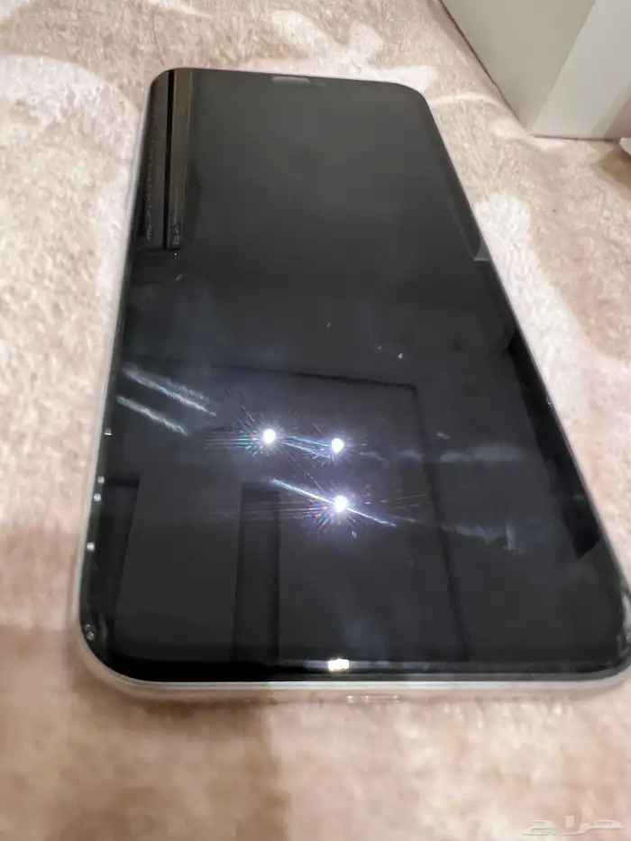 ايفون اكس لم يفك وشاشته الاصليه محتوياته الموضحه بصور 1