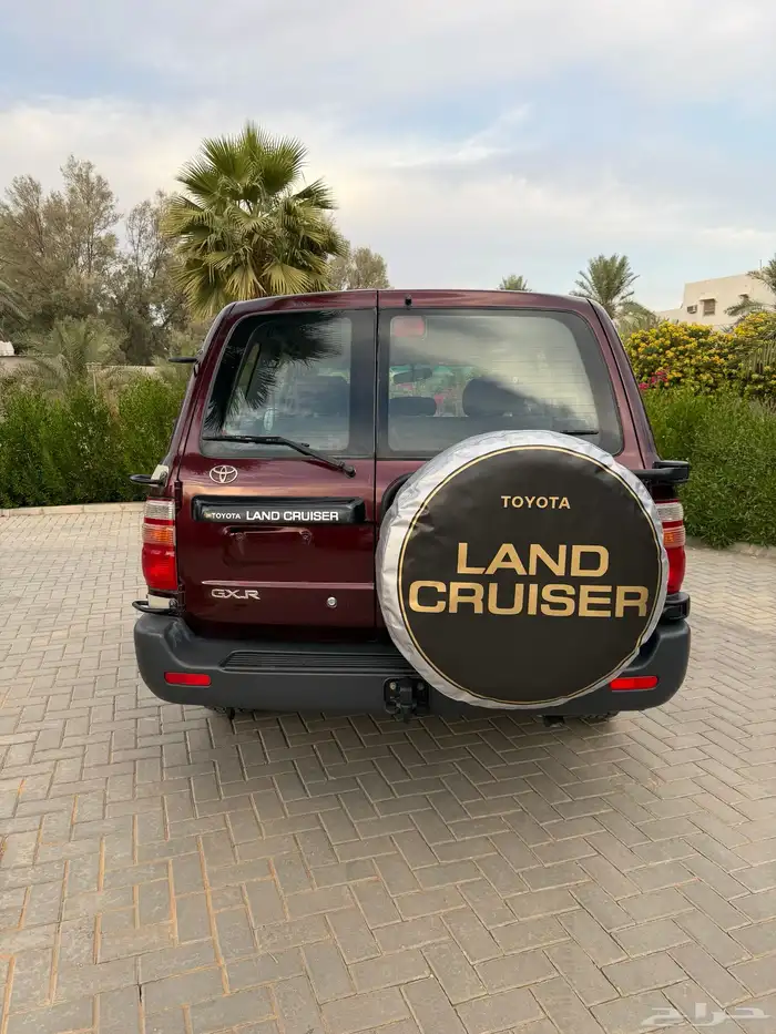 لاندكروزر 1999 قير عادي (عنابي) ممشى قليل 11