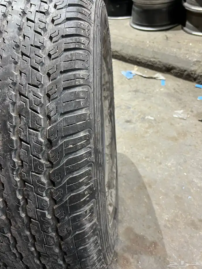 كفرات صيني مقاس 275 70 16 تاريخ 2025 شبه الجديد 12