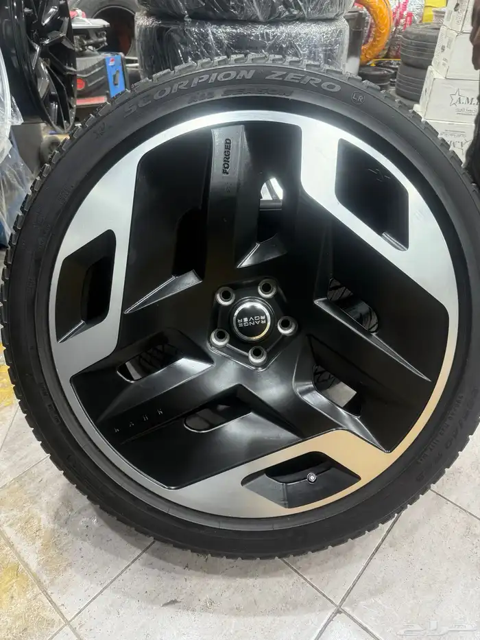 جنوط رنج روفر خان خان مقاس 23 مع كفرات بريلي 11