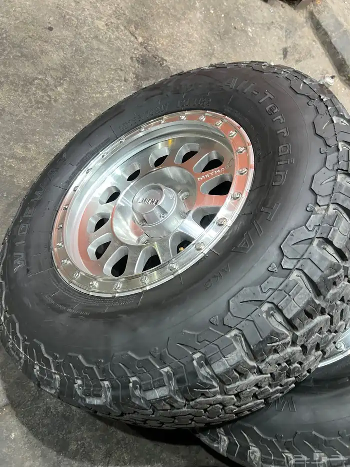 جنوط ميثود نيكل 6مسمار معا كفرات حجري 17 10