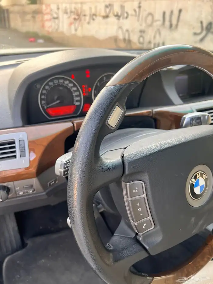 بي ام 745 2003 ابيض 11