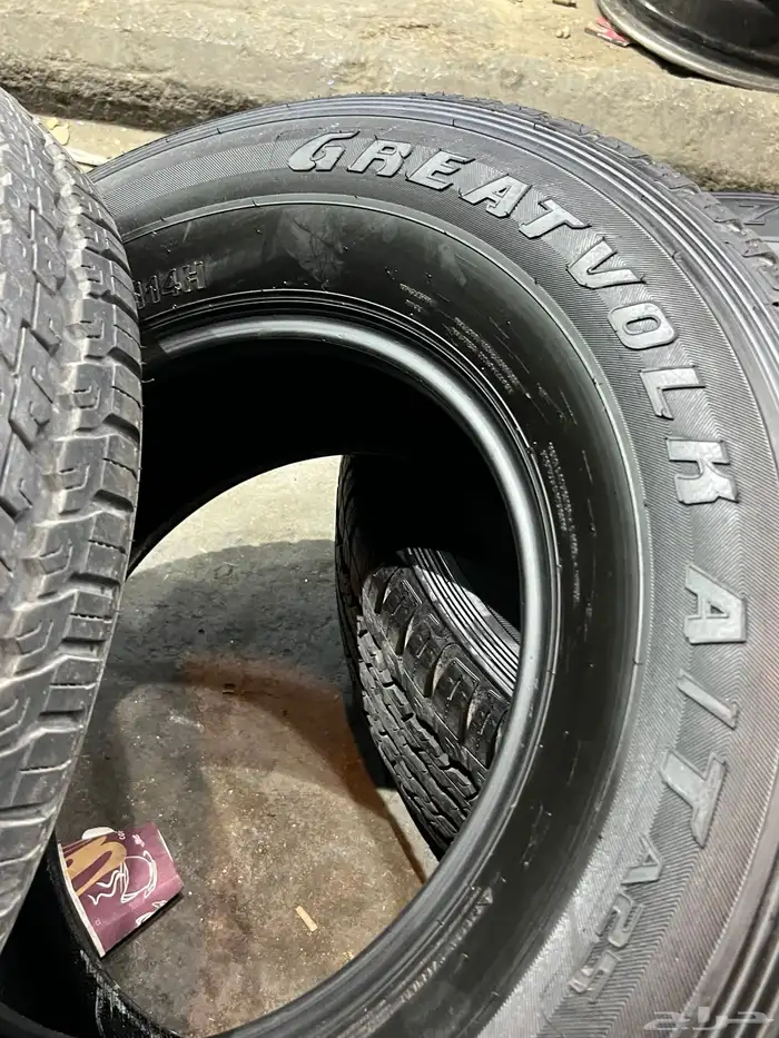 كفرات صيني مقاس 275 70 16 تاريخ 2025 شبه الجديد 21