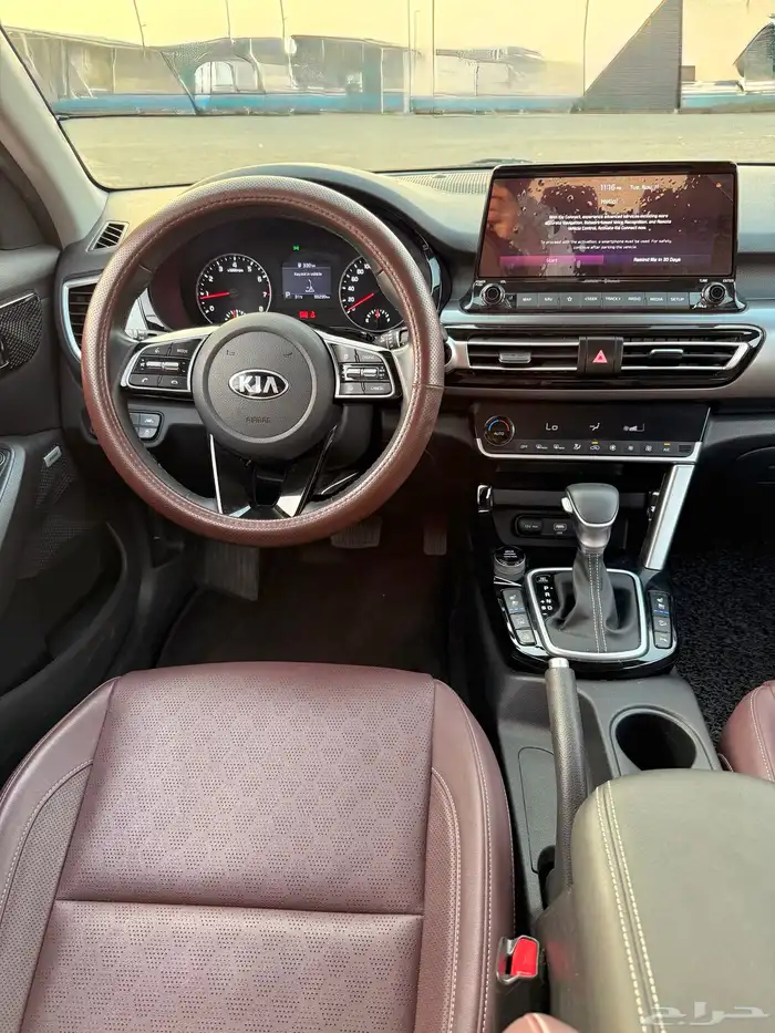 كيا سيلتوس 2020 اعلا مواصفات بدون فتحه بحالة الوكاله للبيع 11