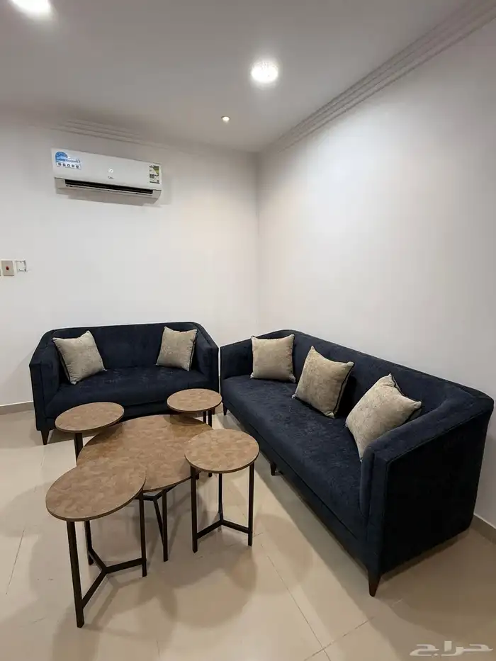 شقة مفروشة للايجار غرفتين وصالة حي الحفيرة - الاحساء 0