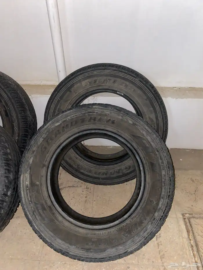 اعرض كفرات دنلوب مقاس 17 0