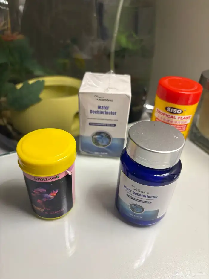 سمك زينه مع الحوض والاكل والمعقم 5