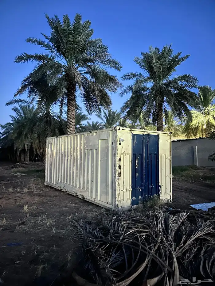 كونتينر مجهز من الداخل و معزول بسقف امريكي و اناره 2