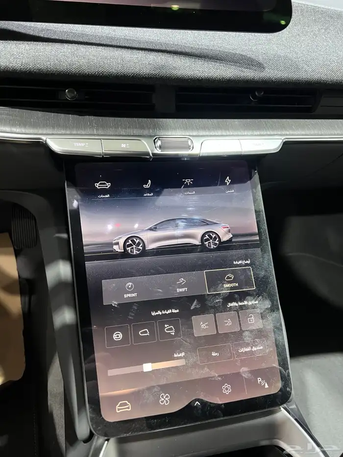 للبيع لوسيد اير موديل 2025 اصفار ( ملوح ) 12