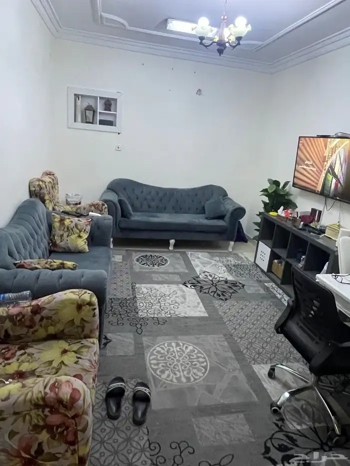 مجلس مع سجادة وطاولة ايكيا 0