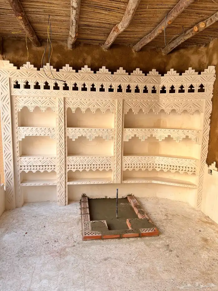 مشب مدخنه اوجار ديكور مشب جبس راخم 8