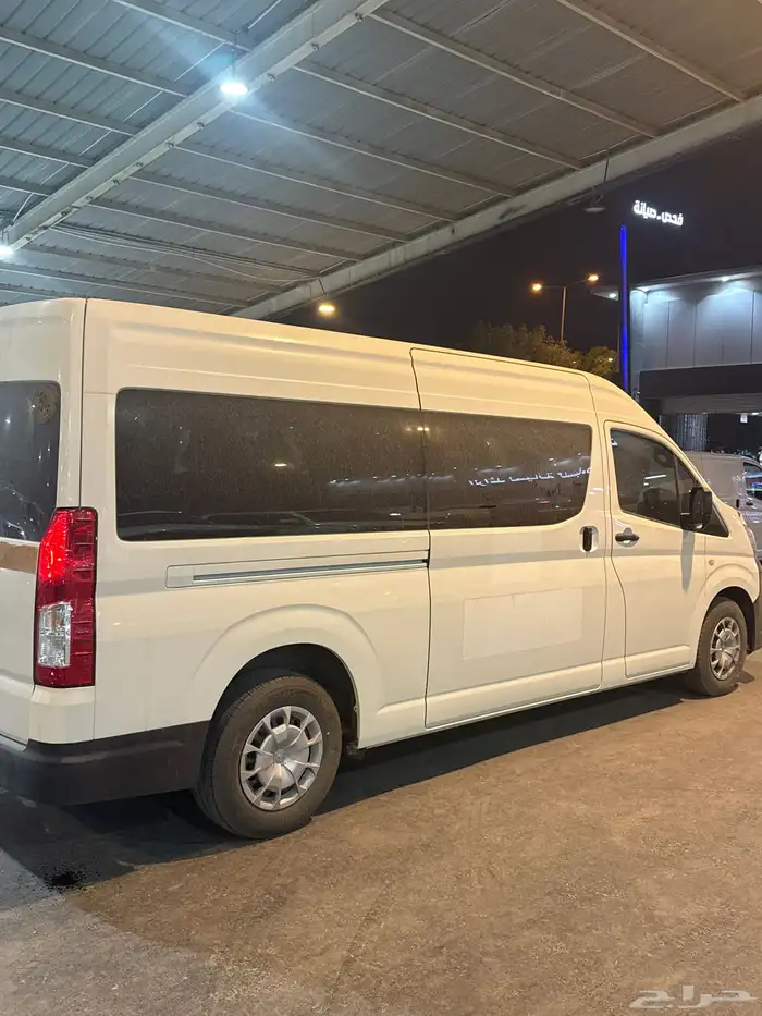 باص هايس 2024 بنزيم عدد 3 الالف فقط وكاله 6