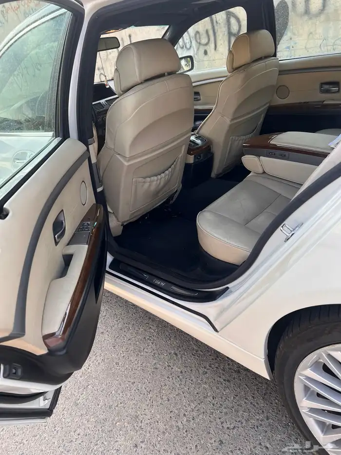 بي ام 745 2003 ابيض 7