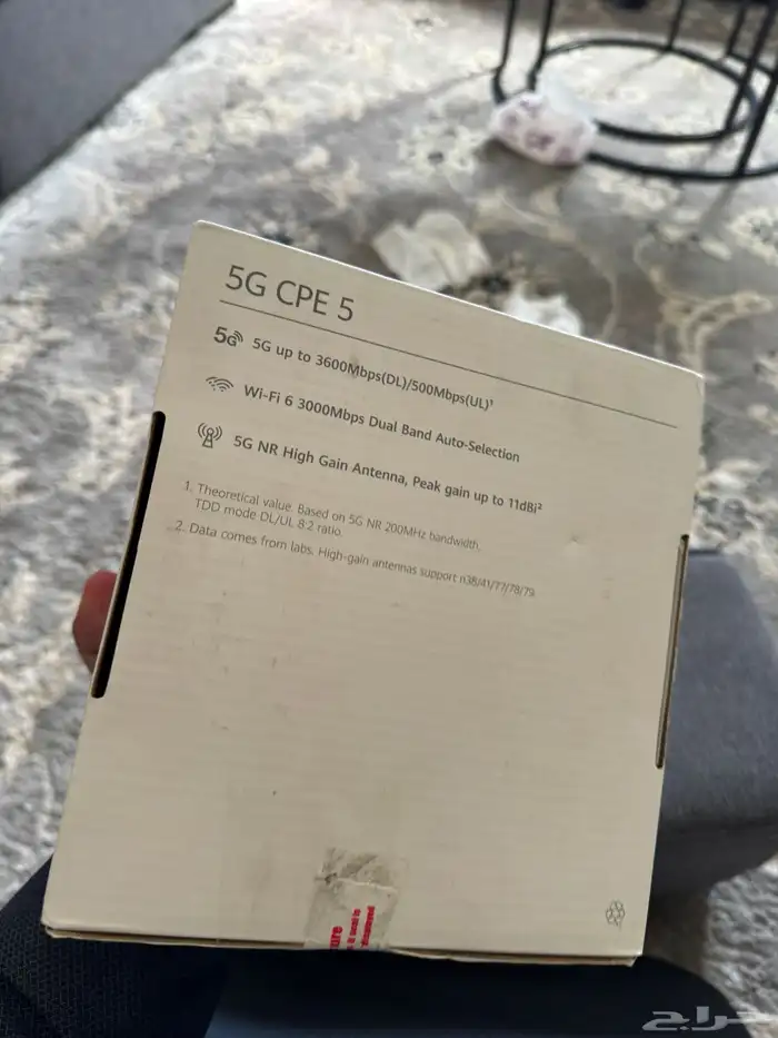 راوتر 5G CPE 5 جديد ولم يستعمل 0