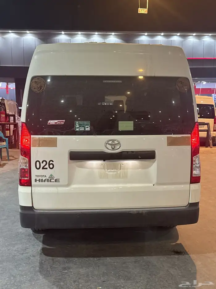 باص هايس 2024 بنزيم عدد 3 الالف فقط وكاله 3