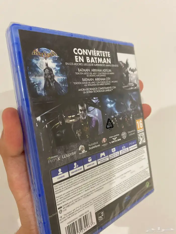 العاب باتمان بلايستيشن 4 سوني 4 تحتوي شريطين batman ps4 1